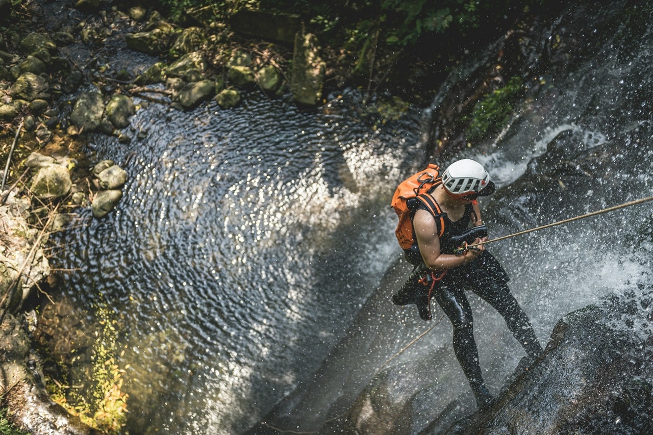 experience de mort imminente en canyoning